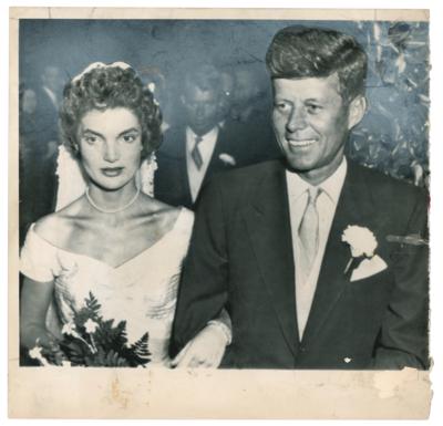 Lot #61 John F. Kennedy Archive of (377) Wire Photos - Image 9