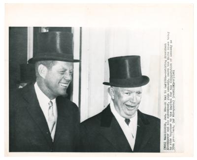 Lot #61 John F. Kennedy Archive of (377) Wire Photos - Image 10