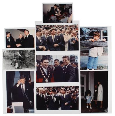 Lot #55 John F. Kennedy (89) Color Transparencies and Prints - Image 2