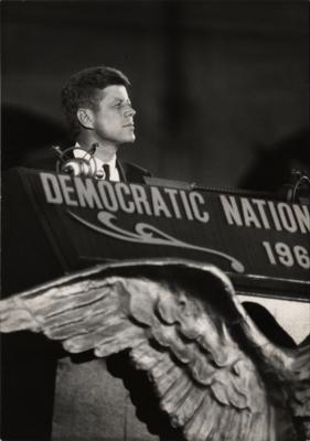 Lot #59 John F. Kennedy 1960 DNC Pass and (19) Photographs - Image 16