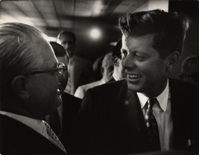 Lot #59 John F. Kennedy 1960 DNC Pass and (19) Photographs - Image 5