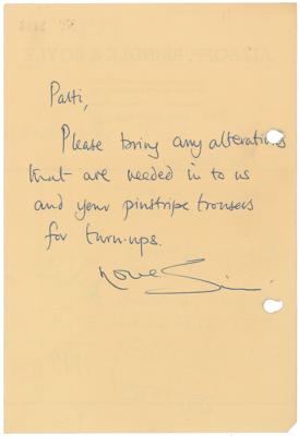Lot #4026 George Harrison Signed Receipt - Image 2