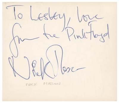 Lot #4147 Pink Floyd 1967 Signatures with Syd Barrett from Jimi Hendrix Fall UK tour - Image 3