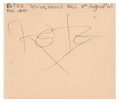 Lot #4115 The Who (7 total) Signatures with The Byrds from Ready Steady Go! - Image 5