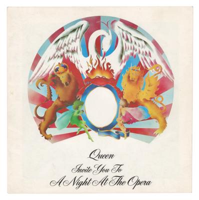 Lot #4153 Queen 1976 U.S. A Night at the Opera Tour Program 