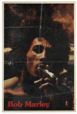 Lot #4342 Bob Marley and the Wailers Signed Catch a Fire 1973 Promo Poster - Image 1