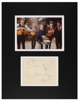 Lot #4296 The Hollies Signatures