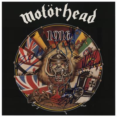 Lot #4586 Motorhead Signed Album Flat - Image 1