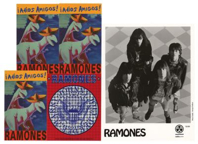 Lot #4497 Ramones (5) Ephemera Lot - Image 1