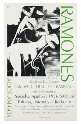 Lot #4473 Ramones: Handwritten Lyrics for 'R.A.M.O.N.E.S.' by Motorhead - Image 2