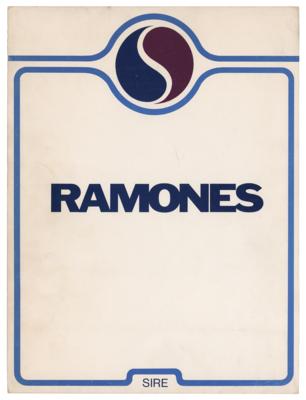 Lot #4503 Ramones 1977 Press Kit and Rock 'N' Roll High School Press Release - Image 4