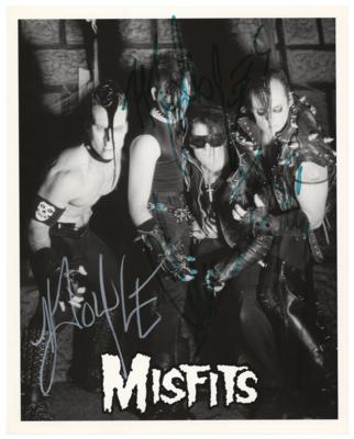 Lot #4534 Misfits Signed Photograph - Image 1