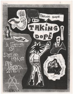 Lot #4463 Dee Dee Ramone: First Two Issues of Taking Dope Fanzine - Image 4