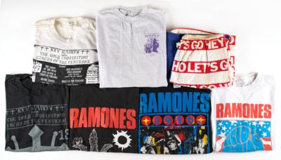 Lot #4505 Ramones Lot of (7) Promotional Tour Clothing