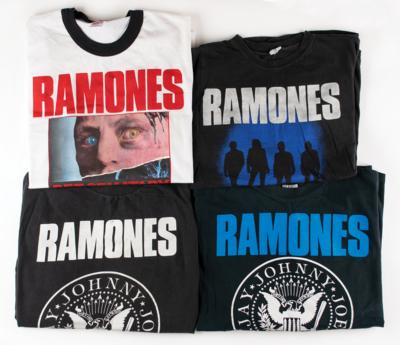 Lot #4506 Ramones Lot of (4) Promotional Shirts