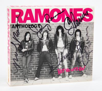 Lot #4475 Ramones Signed CD Box Set