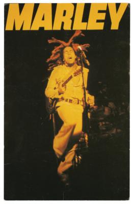 Lot #4341 Bob Marley Signed 'Exodus' Postcard - Image 2