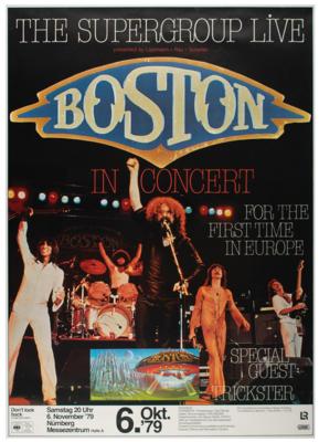 Lot #4367 Boston 1979 Germany Concert Poster - Image 1