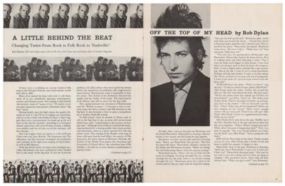 Lot #4071 Bob Dylan: Newport Folk Festival 1965 Program - Image 2