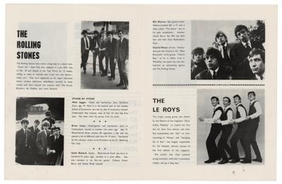 Lot #4106 Rolling Stones 1964 All-Stars Tour Program - Image 2
