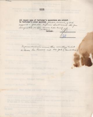 Lot #4257 Joan Baez Documents Signed - Image 3
