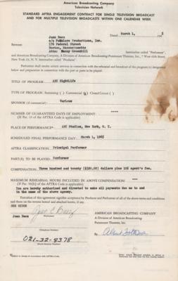 Lot #4257 Joan Baez Documents Signed - Image 5