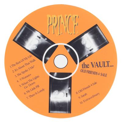 Lot #4610 Prince CD Acetate for 'The Vault: Old Friends 4 Sale' - Image 5