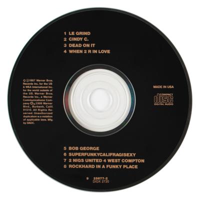 Lot #4611 Prince Original 1987 'The Black Album' CD - Image 5