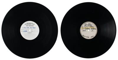 Lot #4131 Jerry Garcia (3) Acetates and a Test Pressing for 'Run for the Roses' - Image 1