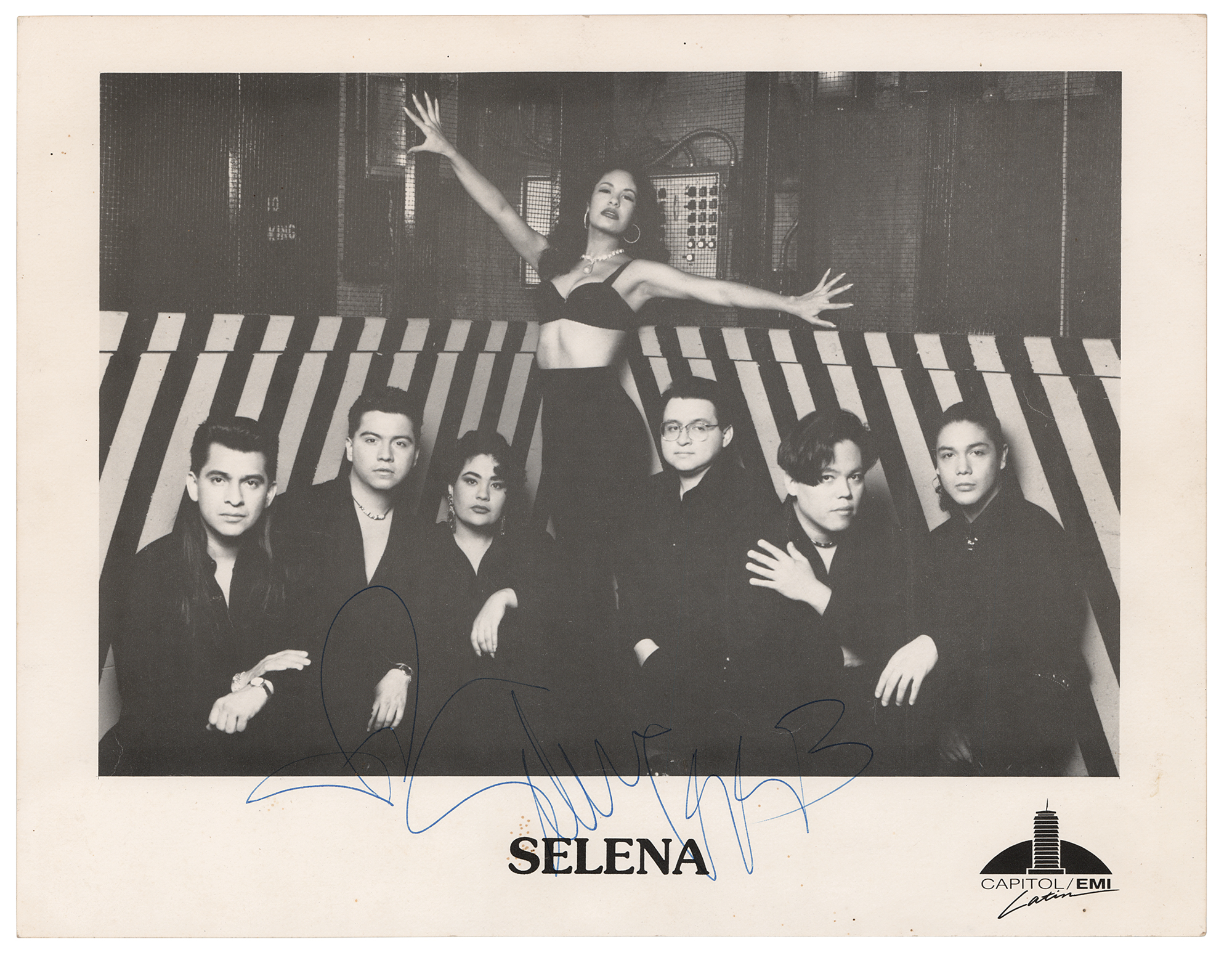 Lot #4642 Selena Signed Photograph