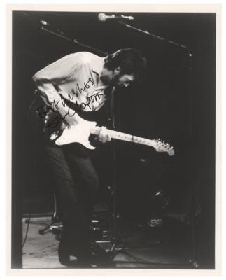 Lot #4379 Eric Clapton Signed Photograph