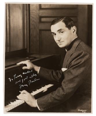 Lot #4170 Irving Berlin Signed Photograph