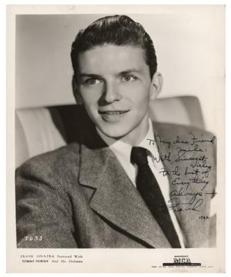 Lot #4164 Frank Sinatra Signed Photograph