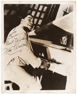 Lot #4230 Fats Waller Signed Photograph - Image 1