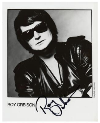 Lot #4306 Roy Orbison Signed Photograph