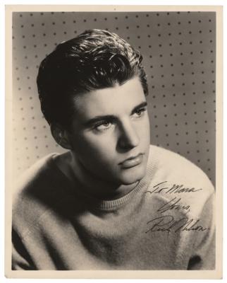Lot #4305 Rick Nelson Signed Photograph