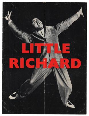 Lot #4239 Sam Cooke and Little Richard Signed Program - Image 3