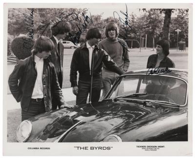 Lot #4275 The Byrds Signed Photograph