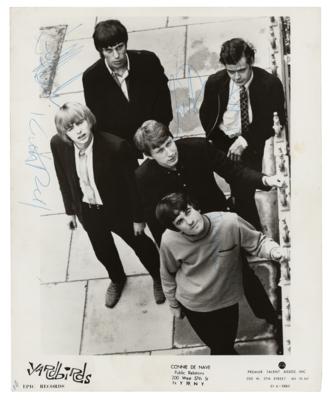Lot #4279 The Yardbirds Signed Photograph