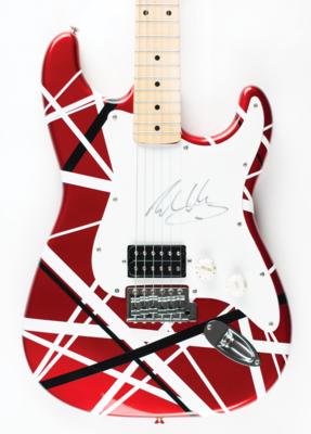 Lot #4347 Eddie Van Halen Signed Guitar - Image 2