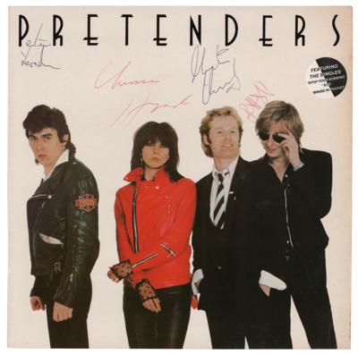 Lot #4591 The Pretenders Signed Album