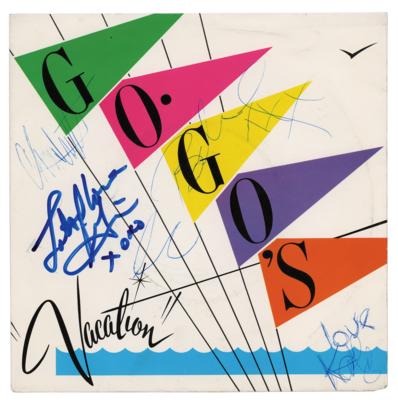 Lot #4571 The Go-Go's Signed 45 RPM Record - Image 1