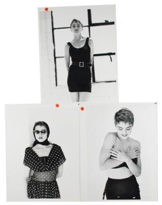 Lot #4555 Madonna: Herb Ritts (3) Original Photographs - Image 1