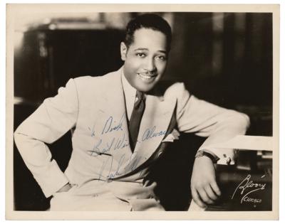 Lot #4192 Duke Ellington Signed Photograph - Image 1