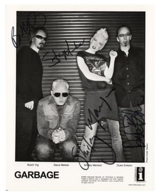 Lot #4628 Garbage Signed Photograph - Image 1