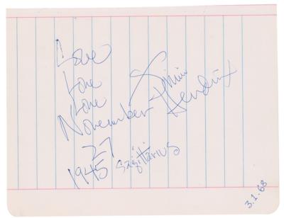 Lot #4072 Jimi Hendrix Experience Signatures - Image 2