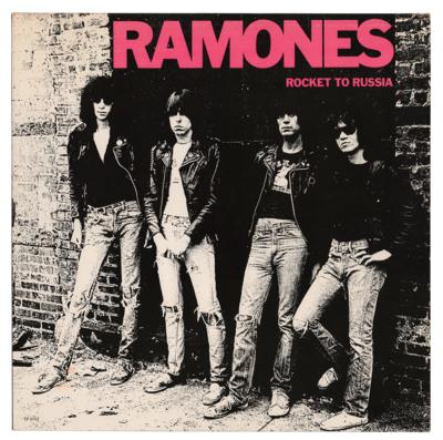 Lot #4462 Ramones Signed Album - Image 2