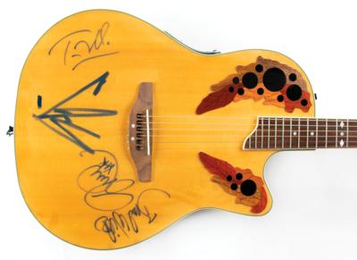 Lot #4618 Audioslave Signed Guitar - Image 2