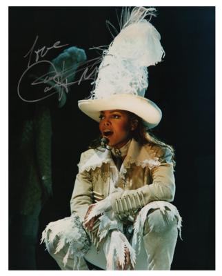 Lot #4578 Janet Jackson Signed Photograph