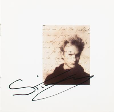 Lot #4593 Sting Signed CD - Image 2
